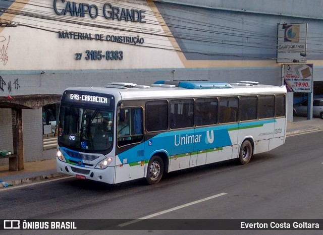 Unimar Transportes 12030 na cidade de Cariacica, Espírito Santo, Brasil, por Everton Costa Goltara. ID da foto: 9054066.