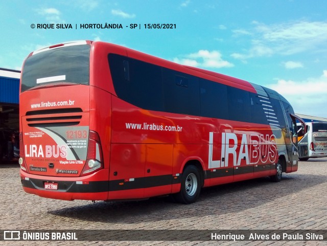 Lirabus 12193 na cidade de Hortolândia, São Paulo, Brasil, por Henrique Alves de Paula Silva. ID da foto: 9054157.