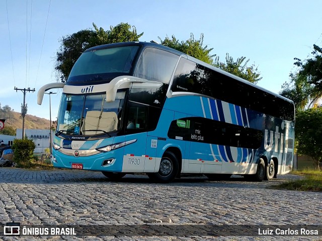 UTIL - União Transporte Interestadual de Luxo 11930 na cidade de Juiz de Fora, Minas Gerais, Brasil, por Luiz Carlos Rosa. Número da foto: #9053008.
