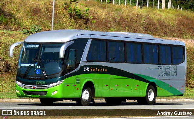 Turin Transportes 2145 na cidade de Ribeirão Vermelho, Minas Gerais, Brasil, por Andrey Gustavo. Número da foto: #9052724.