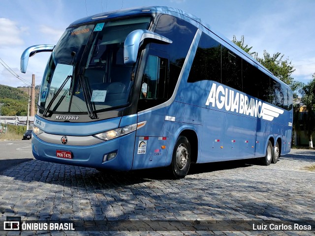 Viação Águia Branca 32330 na cidade de Juiz de Fora, Minas Gerais, Brasil, por Luiz Carlos Rosa. Número da foto: #9052995.