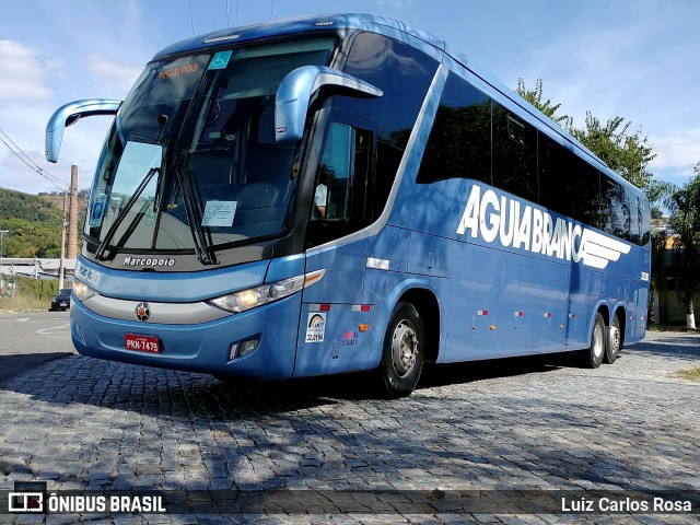 Viação Águia Branca 32330 na cidade de Juiz de Fora, Minas Gerais, Brasil, por Luiz Carlos Rosa. ID da foto: 9052995.