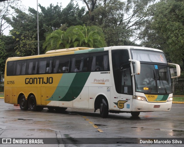 Empresa Gontijo de Transportes 12755 na cidade de São Paulo, São Paulo, Brasil, por Danilo Marcelo Silva. ID da foto: 9053814.