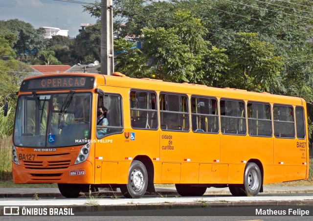 Transporte Coletivo Glória BA127 na cidade de Curitiba, Paraná, Brasil, por Matheus Felipe. Número da foto: #9052869.