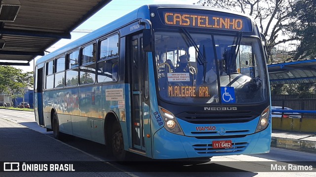 Empresa de Transporte Coletivo Viamão 8328 na cidade de Porto Alegre, Rio Grande do Sul, Brasil, por Max Ramos. ID da foto: 9052655.