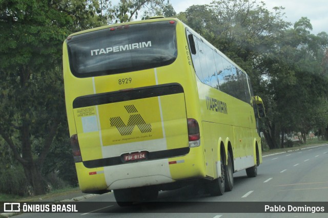 Viação Itapemirim 8929 na cidade de Juiz de Fora, Minas Gerais, Brasil, por Pablo Domingos. ID da foto: 9053829.