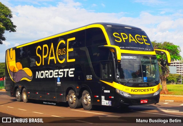 Expresso Nordeste 5512 na cidade de Toledo, Paraná, Brasil, por Manu Busóloga Betim. Número da foto: #9055122.
