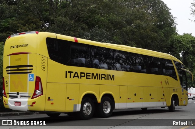 Viação Itapemirim 60551 na cidade de São Paulo, São Paulo, Brasil, por Rafael H.. Número da foto: #9058395.