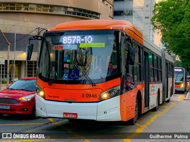 TRANSPPASS - Transporte de Passageiros 8 0946 na cidade de São Paulo, São Paulo, Brasil, por Guilherme  Palma. ID da foto: 9057200.