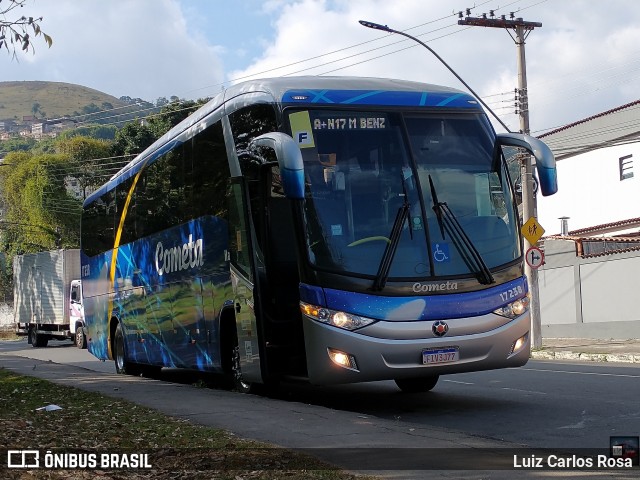 Viação Cometa 17238 na cidade de Juiz de Fora, Minas Gerais, Brasil, por Luiz Carlos Rosa. ID da foto: 9055640.