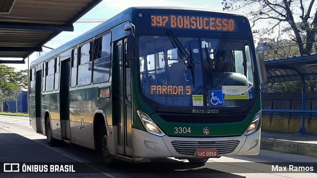 Sudeste Transportes Coletivos 3304 na cidade de Porto Alegre, Rio Grande do Sul, Brasil, por Max Ramos. Número da foto: #9056042.