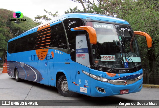 Litorânea Transportes Coletivos 5053 na cidade de São Paulo, São Paulo, Brasil, por Sérgio de Sousa Elias. ID da foto: 9058595.