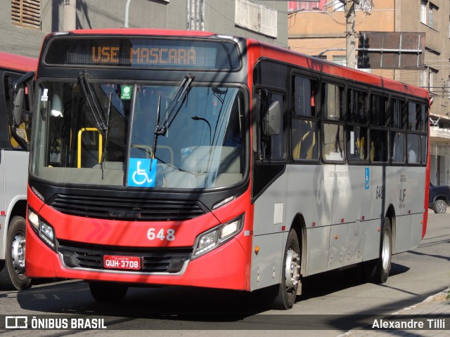 TUSMIL - Transporte Urbano São Miguel 648 na cidade de Juiz de Fora, Minas Gerais, Brasil, por Alexandre Tilli. Número da foto: #9058464.