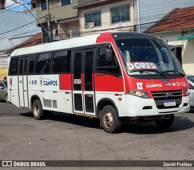 Transporte Complementar de Campos dos Goytacazes 09 028 na cidade de Campos dos Goytacazes, Rio de Janeiro, Brasil, por David Freitas. ID da foto: 9059372.