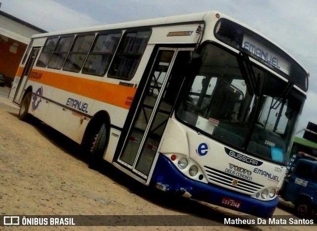 Emanuel Transportes 1259 na cidade de Serra, Espírito Santo, Brasil, por Matheus Da Mata Santos. Número da foto: #9061374.
