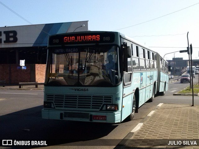 VICASA - Viação Canoense S.A. 518 na cidade de Canoas, Rio Grande do Sul, Brasil, por JULIO SILVA. Número da foto: #9061360.