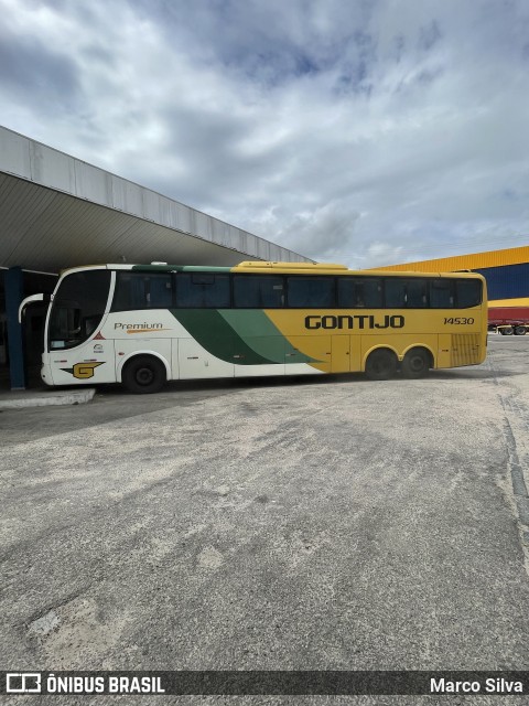 Empresa Gontijo de Transportes 14530 na cidade de Nova Cruz, Rio Grande do Norte, Brasil, por Marco Silva. ID da foto: 9059253.