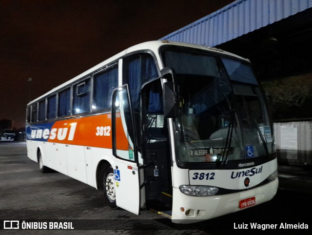 Unesul de Transportes 3812 na cidade de Porto Alegre, Rio Grande do Sul, Brasil, por Luiz Wagner Almeida. Número da foto: #9060641.