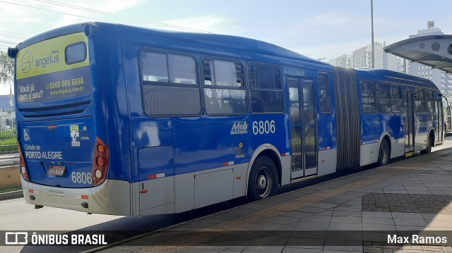 SOPAL - Sociedade de Ônibus Porto-Alegrense Ltda. 6806 na cidade de Porto Alegre, Rio Grande do Sul, Brasil, por Max Ramos. Número da foto: #9061802.