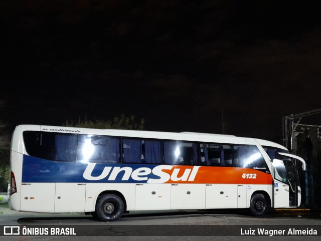 Unesul de Transportes 4132 na cidade de Porto Alegre, Rio Grande do Sul, Brasil, por Luiz Wagner Almeida. ID da foto: 9060363.