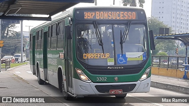 Sudeste Transportes Coletivos 3302 na cidade de Porto Alegre, Rio Grande do Sul, Brasil, por Max Ramos. Número da foto: #9060439.
