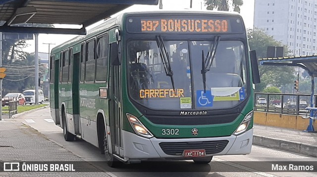 Sudeste Transportes Coletivos 3302 na cidade de Porto Alegre, Rio Grande do Sul, Brasil, por Max Ramos. ID da foto: 9060439.