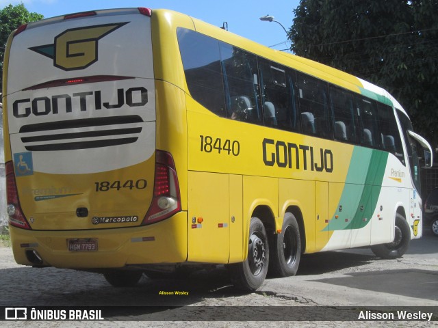 Empresa Gontijo de Transportes 18440 na cidade de Fortaleza, Ceará, Brasil, por Alisson Wesley. ID da foto: 9063500.