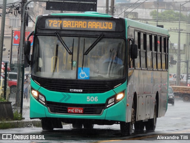 TUSMIL - Transporte Urbano São Miguel 506 na cidade de Juiz de Fora, Minas Gerais, Brasil, por Alexandre Tilli. Número da foto: #9064633.