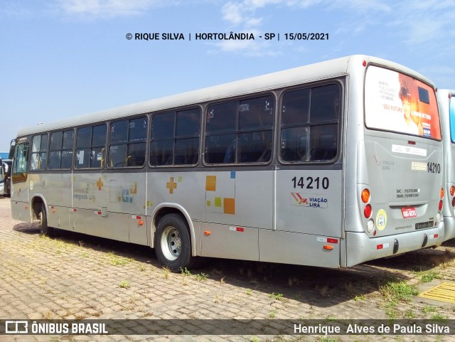 Viação Lira 14210 na cidade de Hortolândia, São Paulo, Brasil, por Henrique Alves de Paula Silva. Número da foto: #9063645.