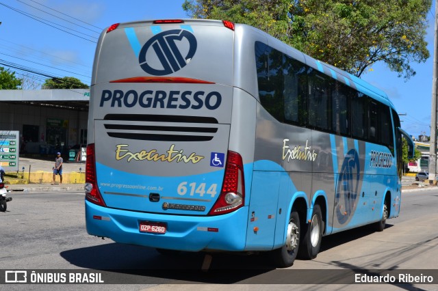 Auto Viação Progresso 6144 na cidade de Natal, Rio Grande do Norte, Brasil, por Eduardo Ribeiro. ID da foto: 9063009.