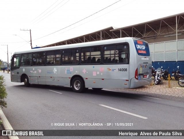 Viação Lira 14008 na cidade de Hortolândia, São Paulo, Brasil, por Henrique Alves de Paula Silva. Número da foto: #9063653.