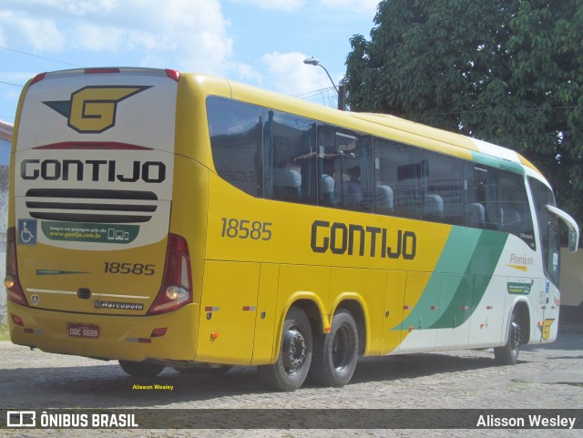 Empresa Gontijo de Transportes 18585 na cidade de Fortaleza, Ceará, Brasil, por Alisson Wesley. ID da foto: 9063573.