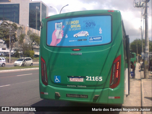OT Trans - Ótima Salvador Transportes 21165 na cidade de Salvador, Bahia, Brasil, por Mario dos Santos Nogueira Junior. Número da foto: #9063378.