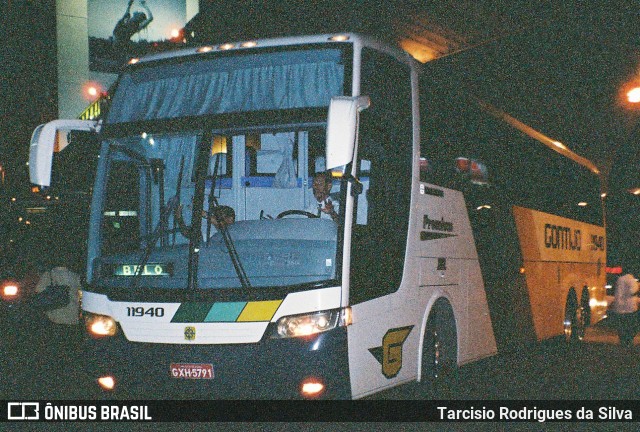 Empresa Gontijo de Transportes 11940 na cidade de Belo Horizonte, Minas Gerais, Brasil, por Tarcisio Rodrigues da Silva. ID da foto: 9063499.