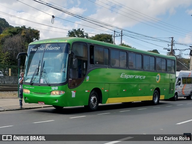 Esperança Turismo 1010 na cidade de Juiz de Fora, Minas Gerais, Brasil, por Luiz Carlos Rosa. ID da foto: 9061985.