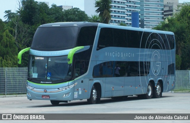 Viação Garcia 8641 na cidade de Curitiba, Paraná, Brasil, por Jonas de Almeida Cabral. Número da foto: #9063336.