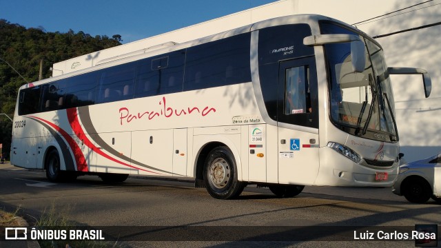 Paraibuna Transportes 20024 na cidade de Juiz de Fora, Minas Gerais, Brasil, por Luiz Carlos Rosa. Número da foto: #9064923.