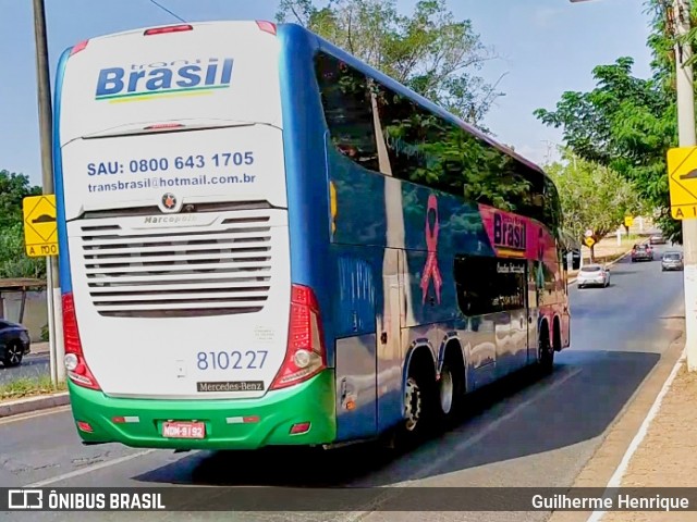 Trans Brasil > TCB - Transporte Coletivo Brasil 810227 na cidade de Cuiabá, Mato Grosso, Brasil, por Guilherme Henrique. ID da foto: 9062757.