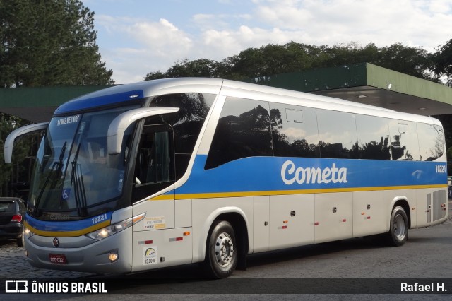 Viação Cometa 10221 na cidade de Barra do Piraí, Rio de Janeiro, Brasil, por Rafael H.. ID da foto: 9064339.