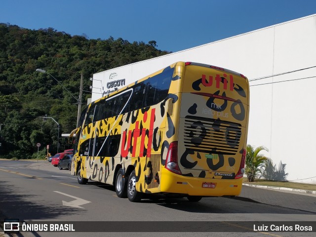 UTIL - União Transporte Interestadual de Luxo 11752 na cidade de Juiz de Fora, Minas Gerais, Brasil, por Luiz Carlos Rosa. Número da foto: #9064946.