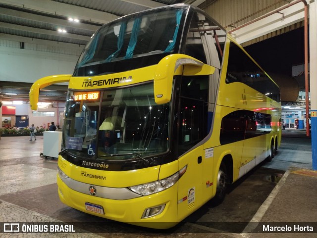 Viação Itapemirim 17007 na cidade de Rio de Janeiro, Rio de Janeiro, Brasil, por Marcelo Horta. Número da foto: #9064947.
