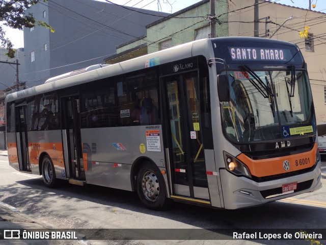 Alfa Rodobus > CooperAlfa 8 6001 na cidade de São Paulo, São Paulo, Brasil, por Rafael Lopes de Oliveira. Número da foto: #9062349.