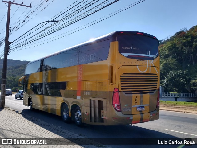Expresso JK 20116 na cidade de Juiz de Fora, Minas Gerais, Brasil, por Luiz Carlos Rosa. Número da foto: #9064940.