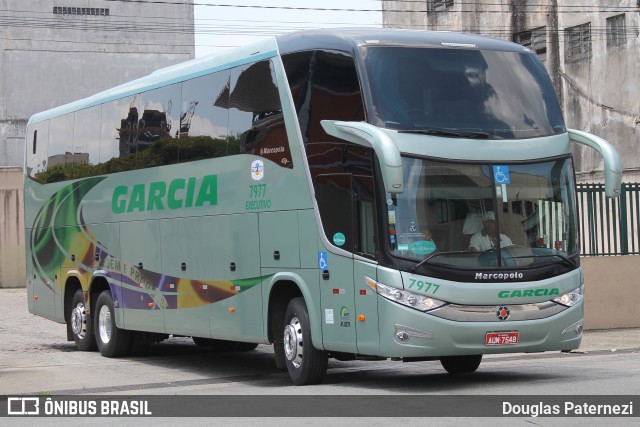 Viação Garcia 7977 na cidade de São Paulo, São Paulo, Brasil, por Douglas Paternezi. Número da foto: #9063894.