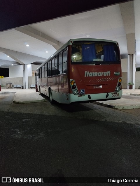 Expresso Itamarati 5836 na cidade de Catanduva, São Paulo, Brasil, por Thiago Correia. Número da foto: #9062586.