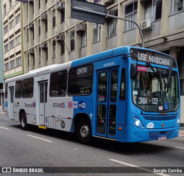 Nova Transporte 22274 na cidade de Vitória, Espírito Santo, Brasil, por Sergio Corrêa. Número da foto: #9062357.