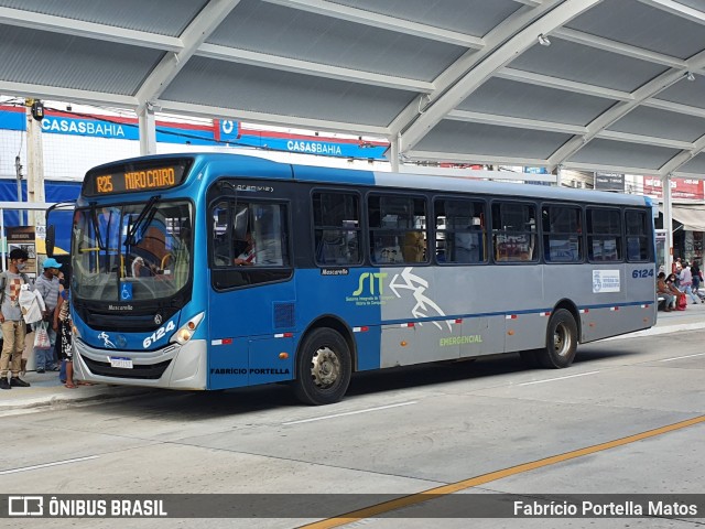 ATT - Atlântico Transportes e Turismo 6124 na cidade de Vitória da Conquista, Bahia, Brasil, por Fabrício Portella Matos. ID da foto: 9133628.