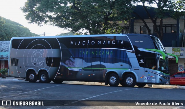 Viação Garcia 86045 na cidade de Umuarama, Paraná, Brasil, por Vicente de Paulo Alves. ID da foto: 9134339.