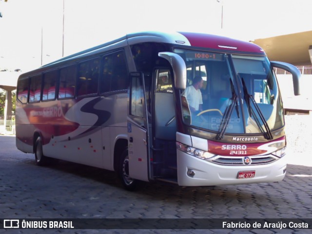 Viação Serro 24311 na cidade de Belo Horizonte, Minas Gerais, Brasil, por Fabrício de Araújo Costa. ID da foto: 9134099.