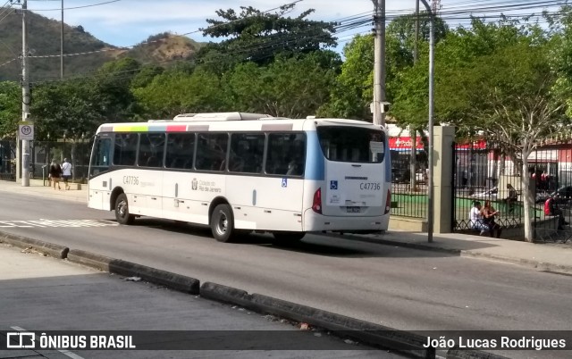 Viação Redentor C47736 na cidade de Rio de Janeiro, Rio de Janeiro, Brasil, por João Lucas Rodrigues. Número da foto: #9134320.